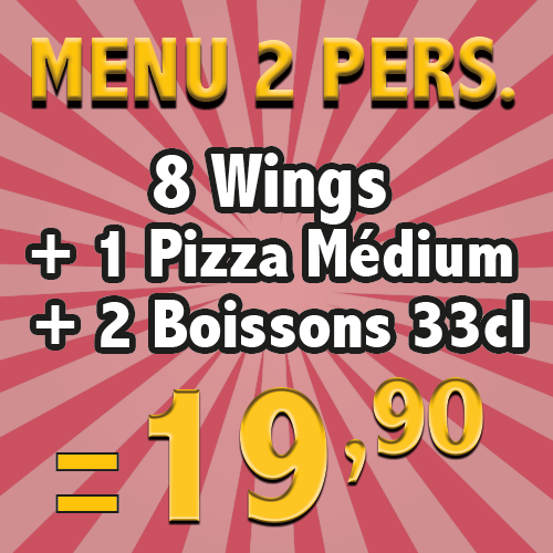 Menu 2 Personnes